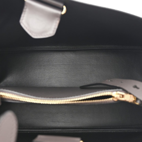 Authentic PRADA Saffiano Cuir Matinee Tote Fumo - Picture 6 of 12